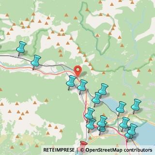 Mappa Via G. Francia, 28802 Mergozzo VB, Italia (6.6635)