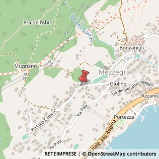 Mappa Via giulia brentano 4, 22010 Tremezzina, Como (Lombardia)