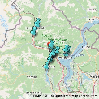 Mappa Via Borretta, 28802 Mergozzo VB, Italia (9.7735)