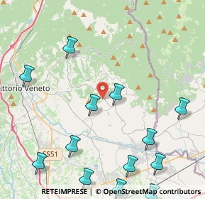 Mappa Via Costella, 31012 Cappella maggiore TV, Italia (5.57692)