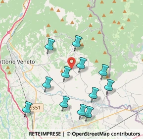 Mappa Via Costella, 31012 Cappella maggiore TV, Italia (3.88583)