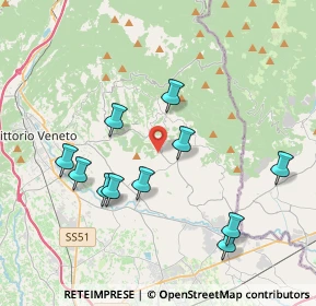 Mappa Via Costella, 31012 Cappella maggiore TV, Italia (3.87091)