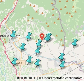 Mappa Via Costella, 31012 Cappella maggiore TV, Italia (4.16308)