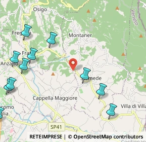 Mappa Via Costella, 31012 Cappella maggiore TV, Italia (2.83273)