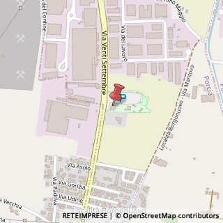 Mappa Via XX Settembre, 289, 33080 Roveredo in Piano, Pordenone (Friuli-Venezia Giulia)