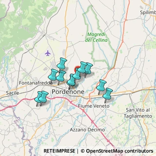 Mappa Via Matteotti, 33084 Cordenons PN, Italia (4.99)
