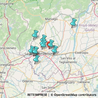 Mappa Via Matteotti, 33084 Cordenons PN, Italia (9.79545)
