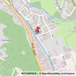 Mappa Via giuseppe verdi 89, 21010 Germignaga, Varese (Lombardia)