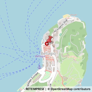 Mappa Via Roma, 14, 22021 Bellagio, Como (Lombardia)