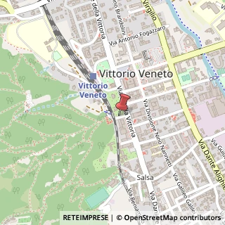 Mappa Via San Gottardo, 91, 31029 Vittorio Veneto, Treviso (Veneto)
