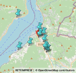 Mappa Via Stehli, 21010 Germignaga VA, Italia (2.5675)