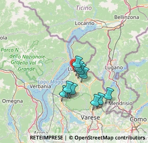Mappa Via Stehli, 21010 Germignaga VA, Italia (10.48909)