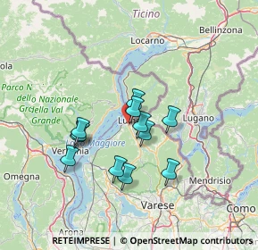 Mappa Via Stehli, 21010 Germignaga VA, Italia (10.825)