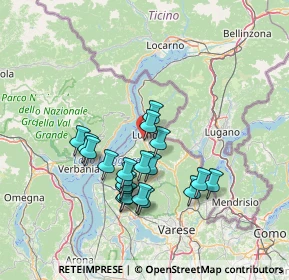 Mappa Via Stehli, 21010 Germignaga VA, Italia (12.5205)