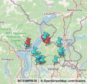 Mappa Via Stehli, 21010 Germignaga VA, Italia (11.246)