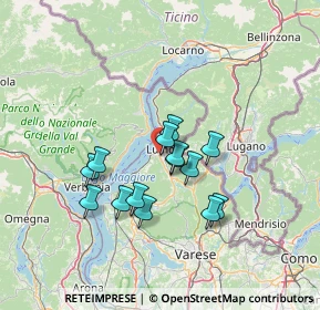 Mappa Via Stehli, 21010 Germignaga VA, Italia (11.01786)