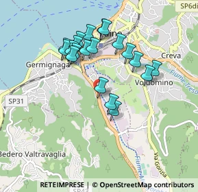 Mappa Via Stehli, 21010 Germignaga VA, Italia (0.8165)