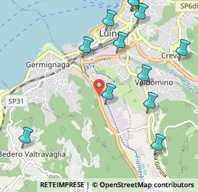 Mappa Via Stehli, 21010 Germignaga VA, Italia (1.25583)