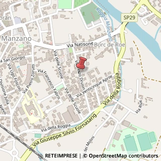 Mappa Via Drusin, 14, 33044 Manzano, Udine (Friuli-Venezia Giulia)
