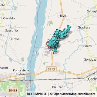 Mappa Codroipo, 33033 Codroipo UD, Italia (0.75714)