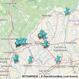 Mappa Via Castelfranco Veneto, 33170 Pordenone PN, Italia (17.365)