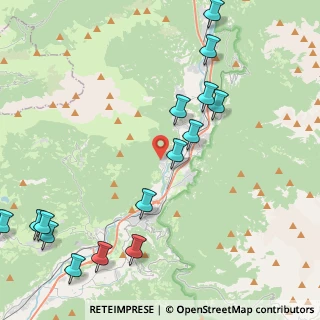 Mappa Via Valle, 25050 Losine BS, Italia (5.43533)