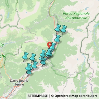 Mappa Via Valle, 25050 Losine BS, Italia (6.21467)