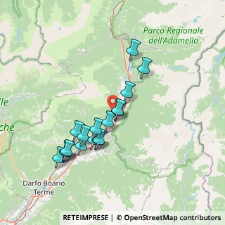 Mappa Via Valle, 25050 Losine BS, Italia (6.72412)