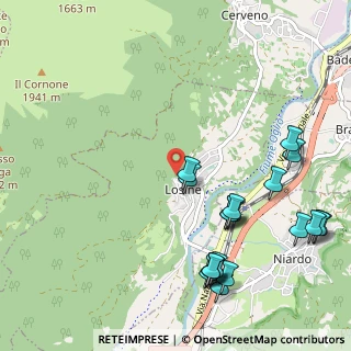 Mappa Via Valle, 25050 Losine BS, Italia (1.2735)