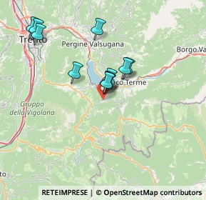 Mappa 25 g 38052 38052 Caldonazzo TN, 38052 Caldonazzo TN, Italia (6.08636)