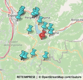 Mappa 25 g 38052 38052 Caldonazzo TN, 38052 Caldonazzo TN, Italia (8.0865)