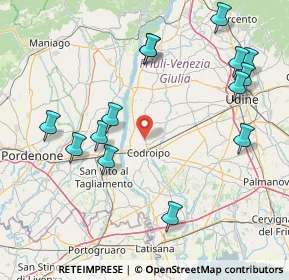 Mappa Via Malosarie, 33033 Codroipo UD, Italia (18.40357)