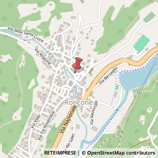 Mappa Via Giovanni Prati, 1, 38087 Roncone, Trento (Trentino-Alto Adige)