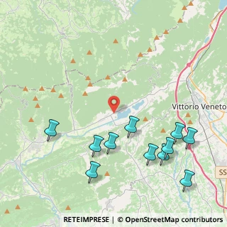 Mappa Vicolo del Pozzo, 31020 Revine Lago TV, Italia (4.92727)