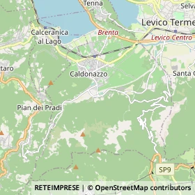 Mappa Caldonazzo