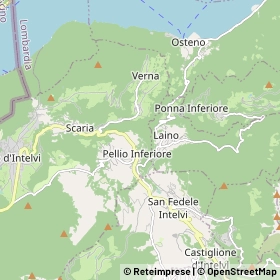 Mappa Pellio Intelvi