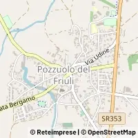 Mapa Pozzuolo del Friuli