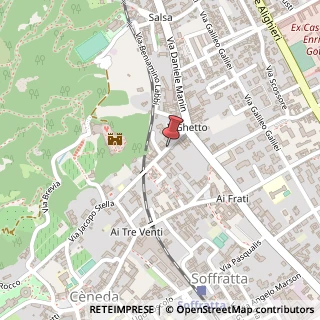 Mappa Via Lorenzo da Ponte,  32, 31029 Vittorio Veneto, Treviso (Veneto)