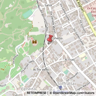 Mappa Via Lorenzo da Ponte, 69, 31029 Vittorio Veneto, Treviso (Veneto)