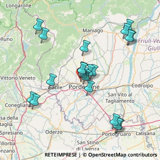 Mappa Via Della Tesa, 33170 Pordenone PN, Italia (16.187)