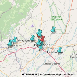 Mappa Via Della Tesa, 33170 Pordenone PN, Italia (6.33083)