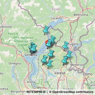 Mappa Via Germignaga, 21010 Re VB, Italia (10.775)