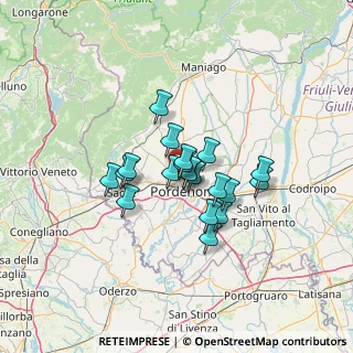 Mappa Viale D'Aviano, 33170 Pordenone PN, Italia (8.885)