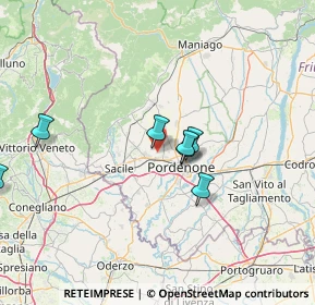 Mappa Via Pietro Zorutti, 33074 Porcia PN, Italia (35.78294)