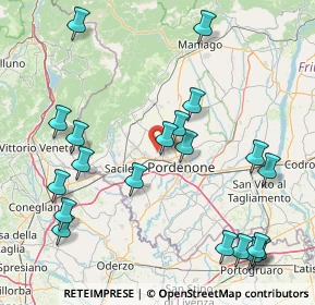 Mappa 33074 Porcia PN, Italia (19.336)