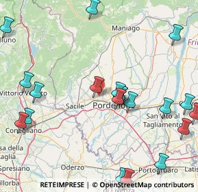 Mappa Via Pietro Zorutti, 33074 Porcia PN, Italia (20.8925)