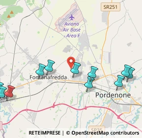 Mappa 33074 Porcia PN, Italia (5.67308)