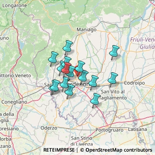 Mappa Via S. Daniele, 33170 Pordenone PN, Italia (9.71)