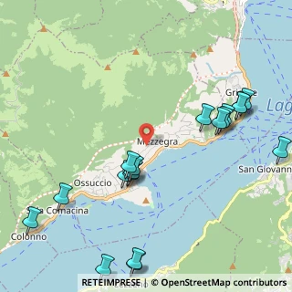 Mappa Via Giulia Brentano, 22016 Tremezzina CO, Italia (2.772)