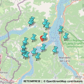 Mappa Via Giulia Brentano, 22016 Tremezzina CO, Italia (7.07176)